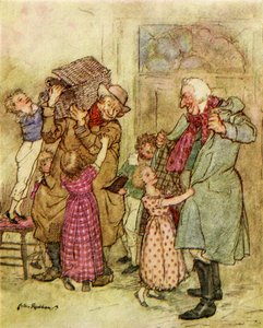 A Christmas Carol by Arthur Rackham